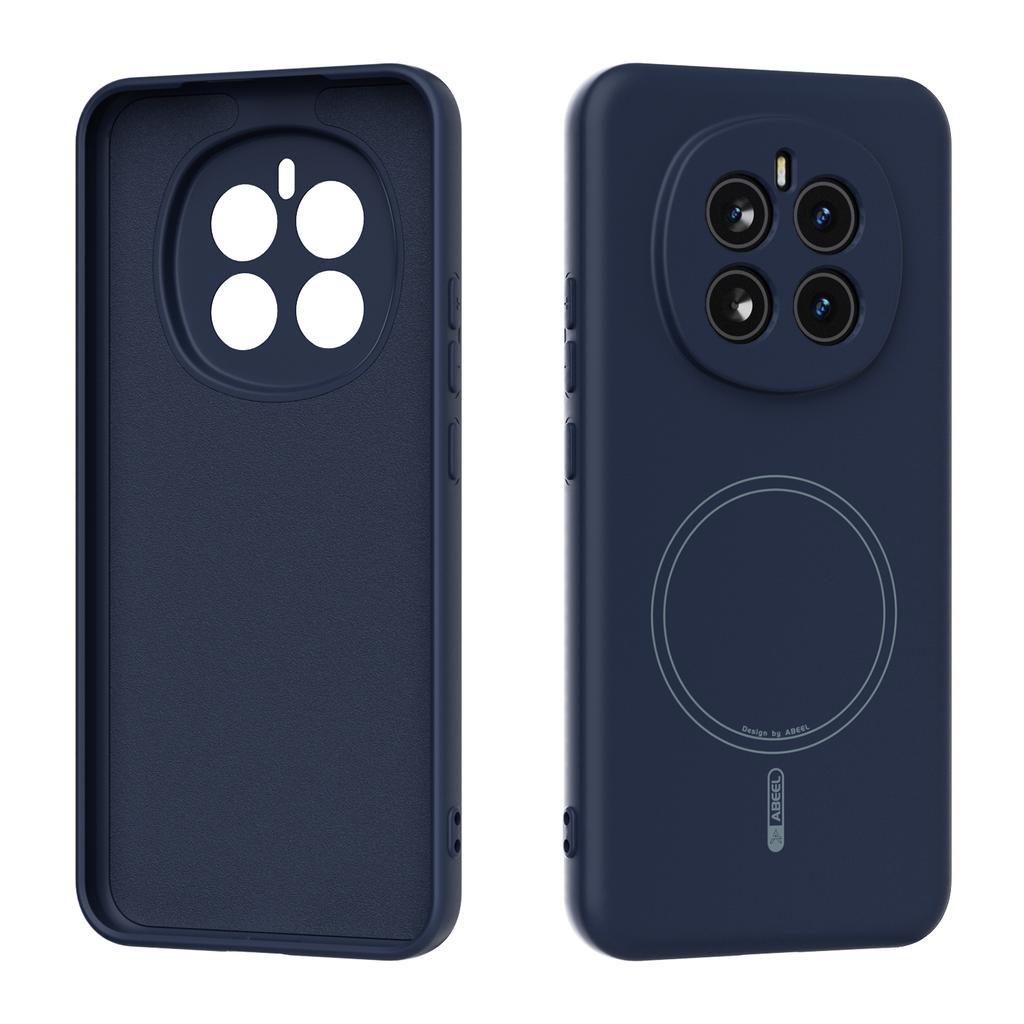 Официальный чехол-бампер из жидкого силикона с магнитом для Honor Magic 7 400 Pro, с поддержкой магнитной беспроводной зарядки, мягкий защитный чехол