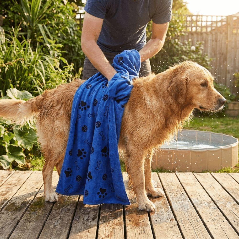 Thickened Pet Quick Drying Towel Soft Dog Bath Towels Dog Towels Pet Grooming Towel  Pet Bath