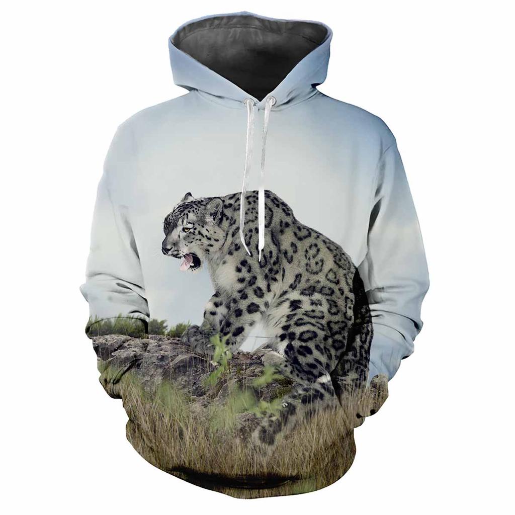 Тигр Животное Зверь 3D Печатный Весна И Осень Мужчины С Толстовкой Свободный Повседневный Модный Личность Для Создания Удобной Одежды