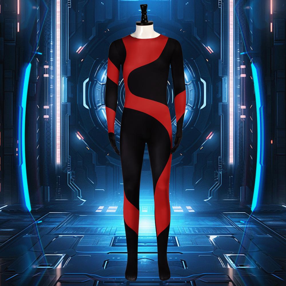 Sonic 3 Dr. Eggman Cosplay Bodysuit Adult Halloween Roleplay Jumpsuit Full Body Costume Party Stage Outfit