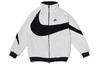 Nike Реверсивная флисовая куртка с большим свушем Азиатский размер Белый Черный BQ6546-114