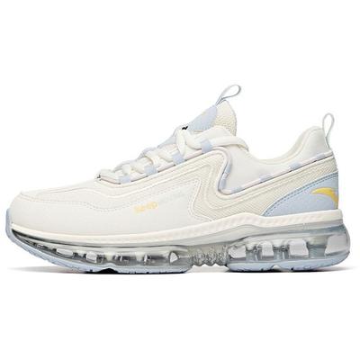 Беговая серия Модные универсальные амортизирующие нескользящие износостойкие дышащие низкие кроссовки для бега женские кроссовки белые синие 922035505-5