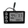 S866 Electric Bike LCD Display 24V 36V 48V E-Bike Electric Scooter Display Meter Control Panel with