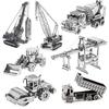 3D Metal Puzzle Mixer Truck Engineering Vehicle Diy Handmade Assembly Model Jigsaw Puzzle Toys For Adult Kids