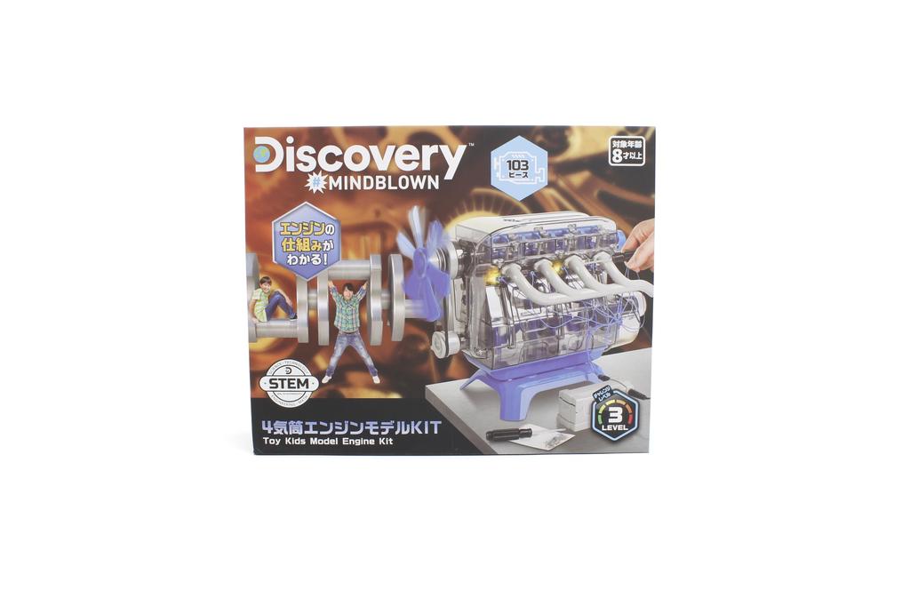 Модель двигателя Discovery 4 цилиндра KIT TK010 комплект для сборки детский