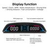 AD G3 / B3 Head Up Display OBD2 GPS Smart Car HUD Цифровой спидометр Охранная сигнализация RPM Температура воды Тахометр Часы