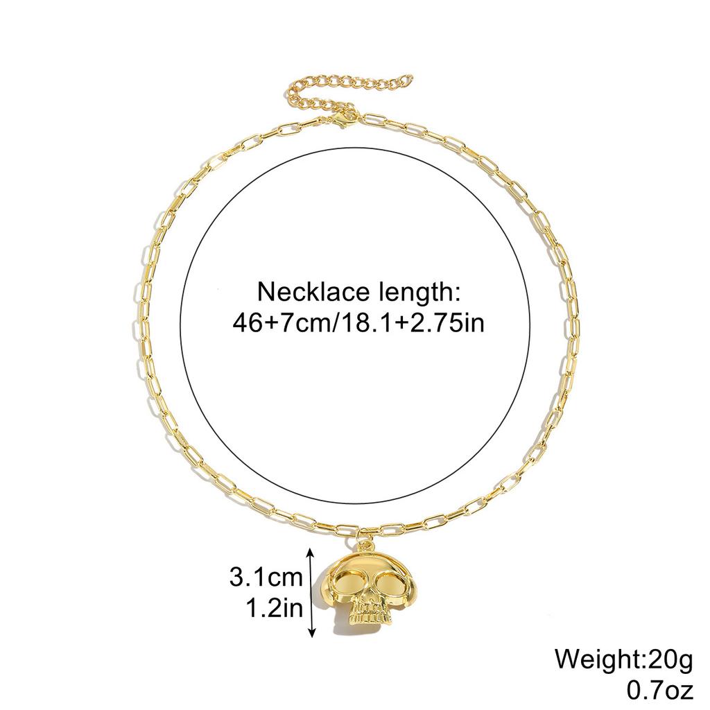 Ожерелье для женщин Готические украшения Хэллоуин Темная летучая мышь Призрак Череп Подвеска Тыква Паук Хэллоуин Ожерелье Красивое элегантное ожерелье для нее