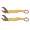 2PCS Pivot Adjustment Key для вешалки раздвижной двери 3/8 дюйма Open 3 дюйма Длина Нержавеющая сталь