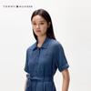 Tommy Hilfiger Женское платье-рубашка из смешанного льна
