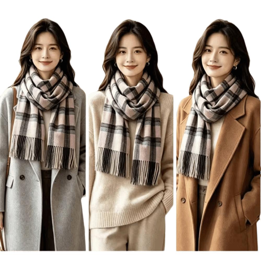 Soft Cashmere Scarf Windproof Shawl Wrap Fashion Neck Warmer Winter