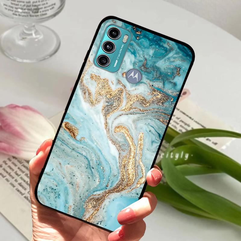 Чехол для Motorola Moto G60 Роскошный Ударопрочный Мягкий Силикон Черный Бампер Задняя Крышка Телефона Для Moto G40 Fusion G41 G31 G30 Fundas