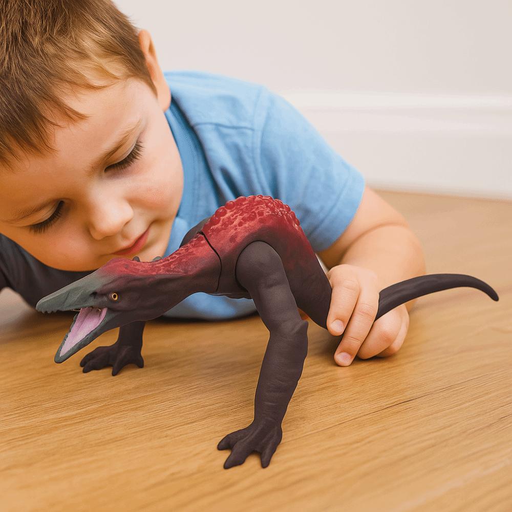 Handmad Realistic Goanna Model Toy Statue Lizard Miniatures Figurine Kids Birthday Gift
