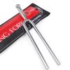 A-440 Hz Tuning Fork - Precision Musical Instrument with Rubber Hammer, Standard Pitch Pipe for Vocal Training & Guitar Tuning