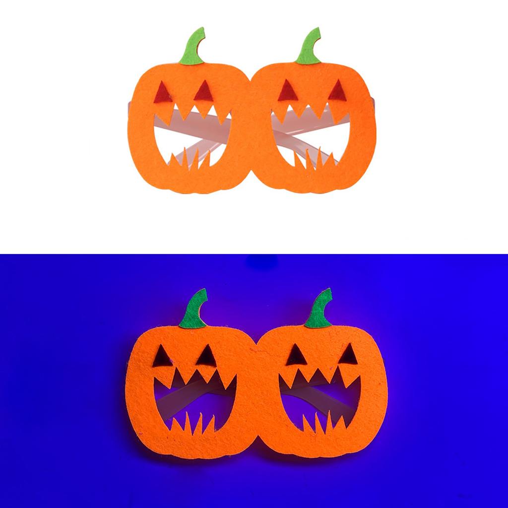 Флуоресцентные очки на Хэллоуин для вечеринки в темноте, аксессуары, легкие, подходят для фотосессий на Хэллоуин и праздничных торжеств