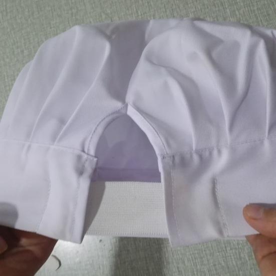 Кухня, Кейтеринг, работа, шляпа шеф-повара для мужчин и женщин, однотонная белая шляпа шеф-повара, против выпадения волос, костюм для выпечки и приготовления пищи, шляпа