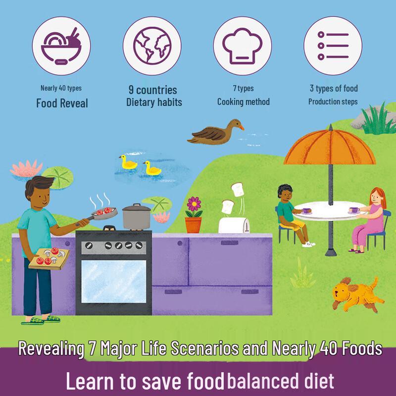 Secrets of Food Interactive Flip Book (Ages 2-4)