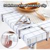 Stainless Steel Anti-Slip Tablecloth Clips Non-slip Tables Cover Securing Clamps Clip Wedding Camping Promenade Table Cover Clip
