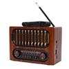 Ретро Bluetooth-колонка Радио Перезаряжаемое Винтажное AM FM SW Радио с Телескопической Антенной для Дома Автомобиля