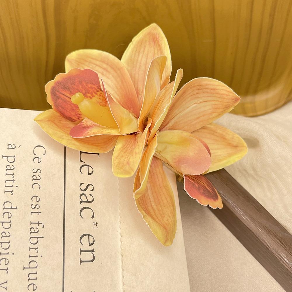 Праздничный стиль искусственный цветок заколка для волос ткань богемный стиль заколка для волос цветок заколка для волос праздник