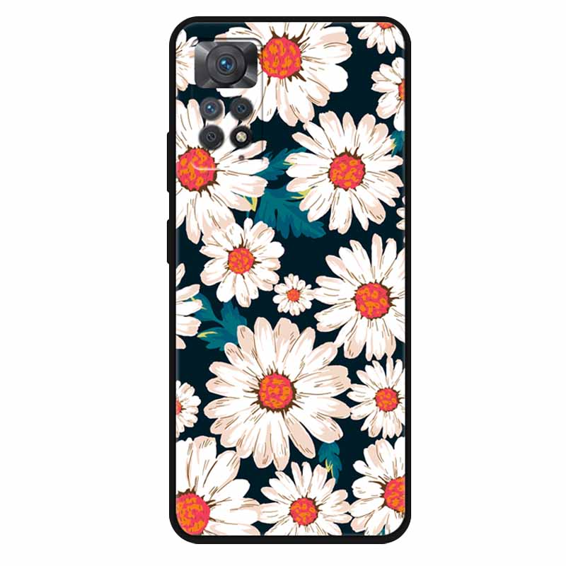 Чехол For Xiaomi Redmi Note 11 Pro 5G Чехол Крутой Космос Мягкий Силикон ТПУ Чехлы Для Xiaomi Redmi Note 11Pro 5G Волк Защитный Корпус