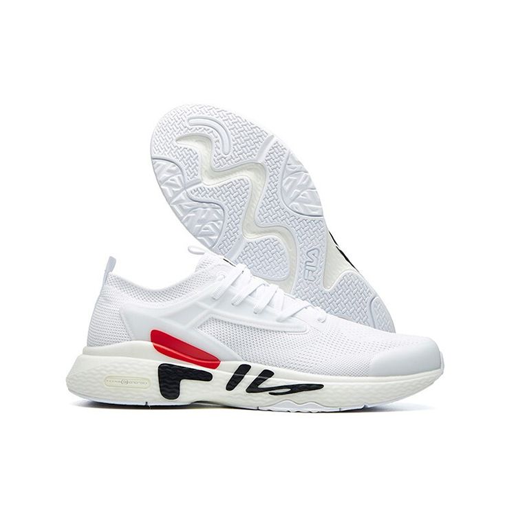 Fila Athletics Mind 3s Удобная универсальная ткань Низкие кроссовки для бега Женские кроссовки Белый A12W122106FWT