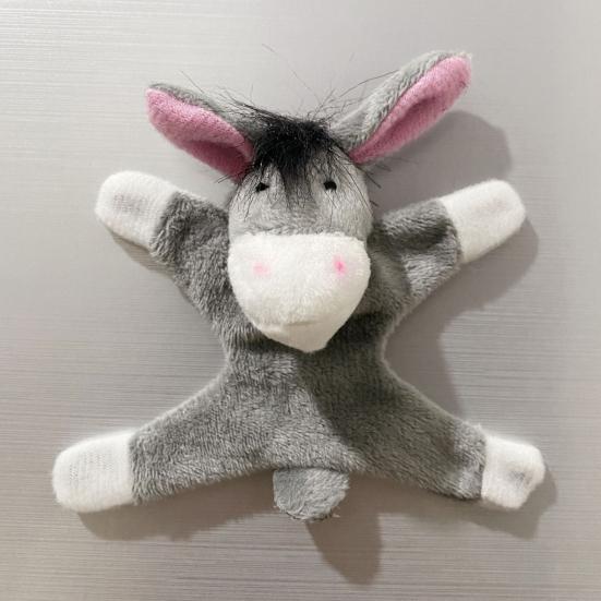 3 шт. плюшевый магнит на холодильник в виде животного для домашнего офиса, кухни, шкафчика, холодильника, плюшевая кукла в виде животного из мультфильма, магнитное украшение, орнамент