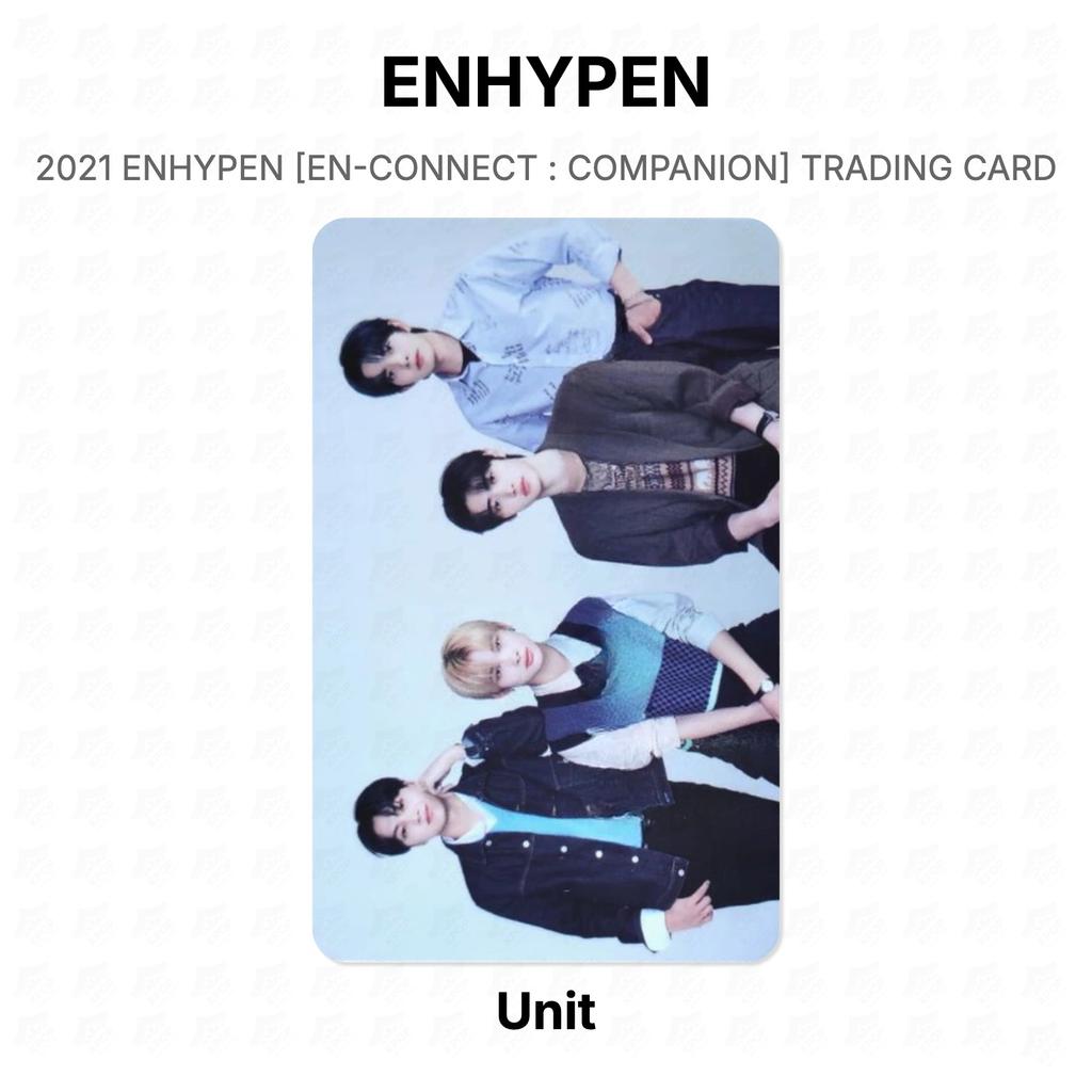 ENHYPEN 2021 ENHYPEN [EN-CONNECT : КОМПАНЬОН] ТОРГОВАЯ КАРТОЧКА Официальная фотокарточка