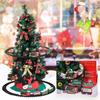 Christmas Toy Train Set with Light and Sound Electric Train Toy Santa"s Express Delivery Christmas