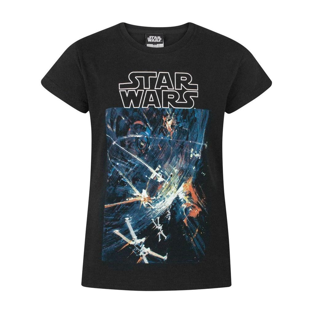 STAR WARS Girls Death Star Short-Sleeved T-Shirt