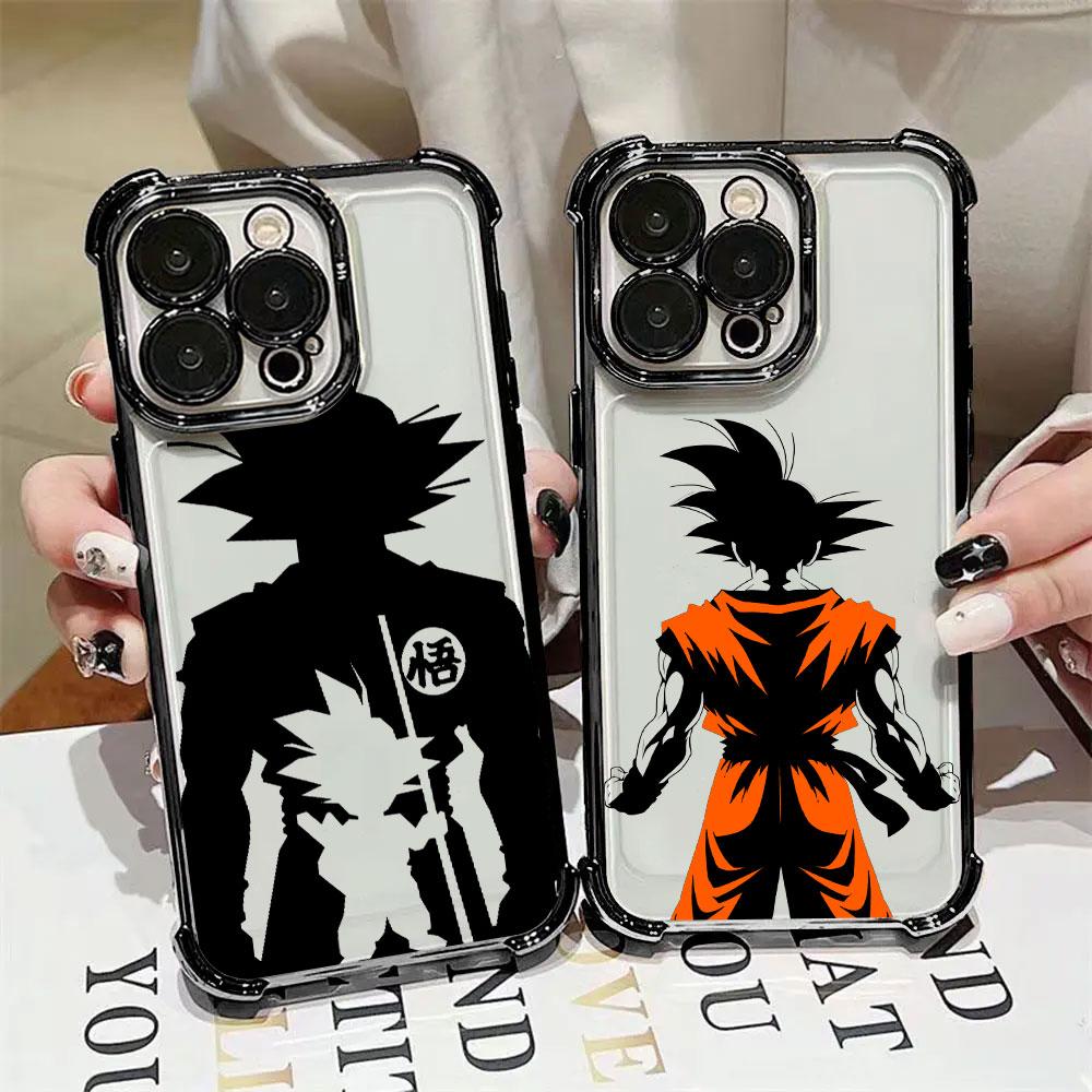 Son Goku Dragons Ball Art Phone Case For Xiaomi 15T 14T 13 Pro 15 F8 Ultra Poco X7 F7 Pro 5G X5 X6 F5 M7 Shockproof Clear Cover