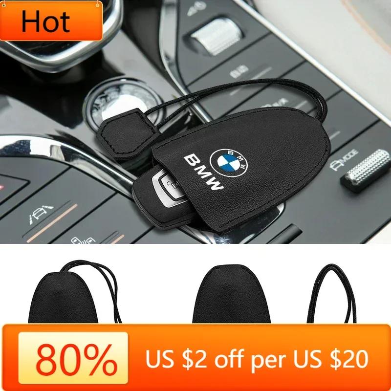 New 2025 E90 New Car For BMW High Quality Leather Car Key Holder Key Case Key Bag For BMW 1 3 5 Series X1 X4 X5 X7 G20 G38