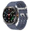 Дышащий силиконовый ремешок для Samsung Galaxy Watch Ultra 47 мм Морской браслет Galaxy Watch Ultra(2025) Ремешок для часов 47 мм
