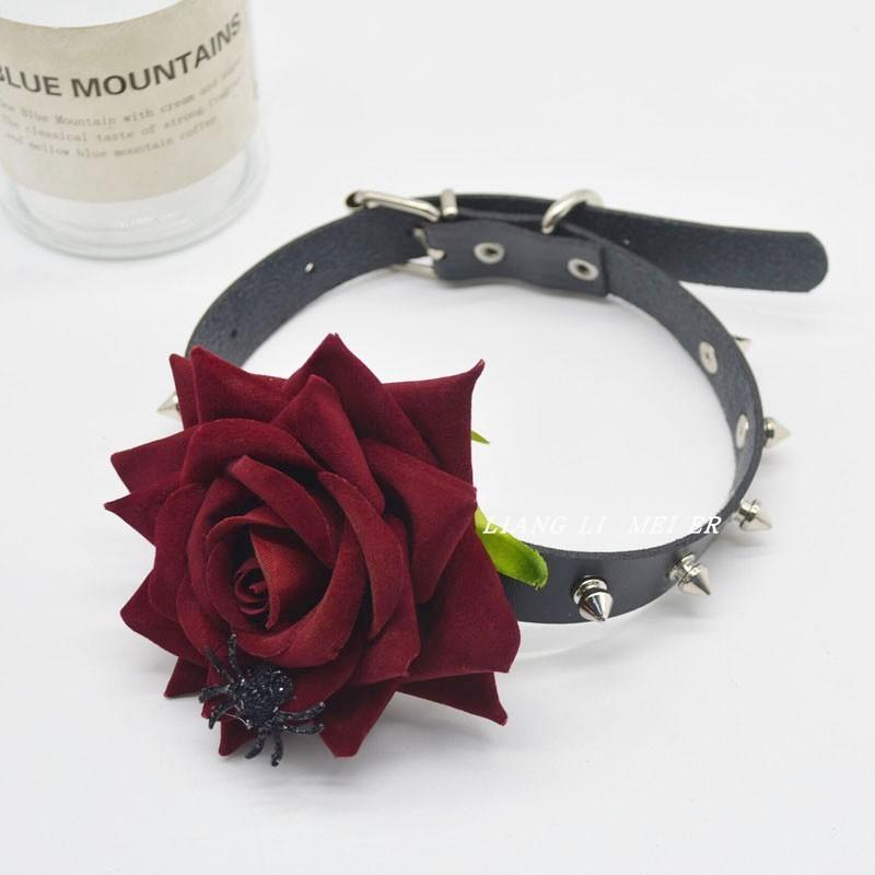 Европейские и американские трансграничные y2k красотки бабочка кожаный ошейник панк-рок чокер цепочка на ключицы ожерелье ювелирные изделия для внешней торговли