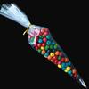 Wedding Supplies Jewelry  Plastic Candy Bag Snack Pocket Seal Cone Pouch Transparent Package
