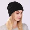 Pleated Velvet Men's and Women's Pullover Hats Autumn and Winter Knitted Checkered Confinement Ear Protection  Warm and Cold-proof Woolen Hats