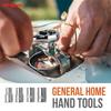 Hi-Spec 69-Piece Socket Wrench Compact DIY Tool Set with Box Case for Home & Garage Use, Includes Driver Bits, 1/4" Metric Sockets, and Wrench Handle