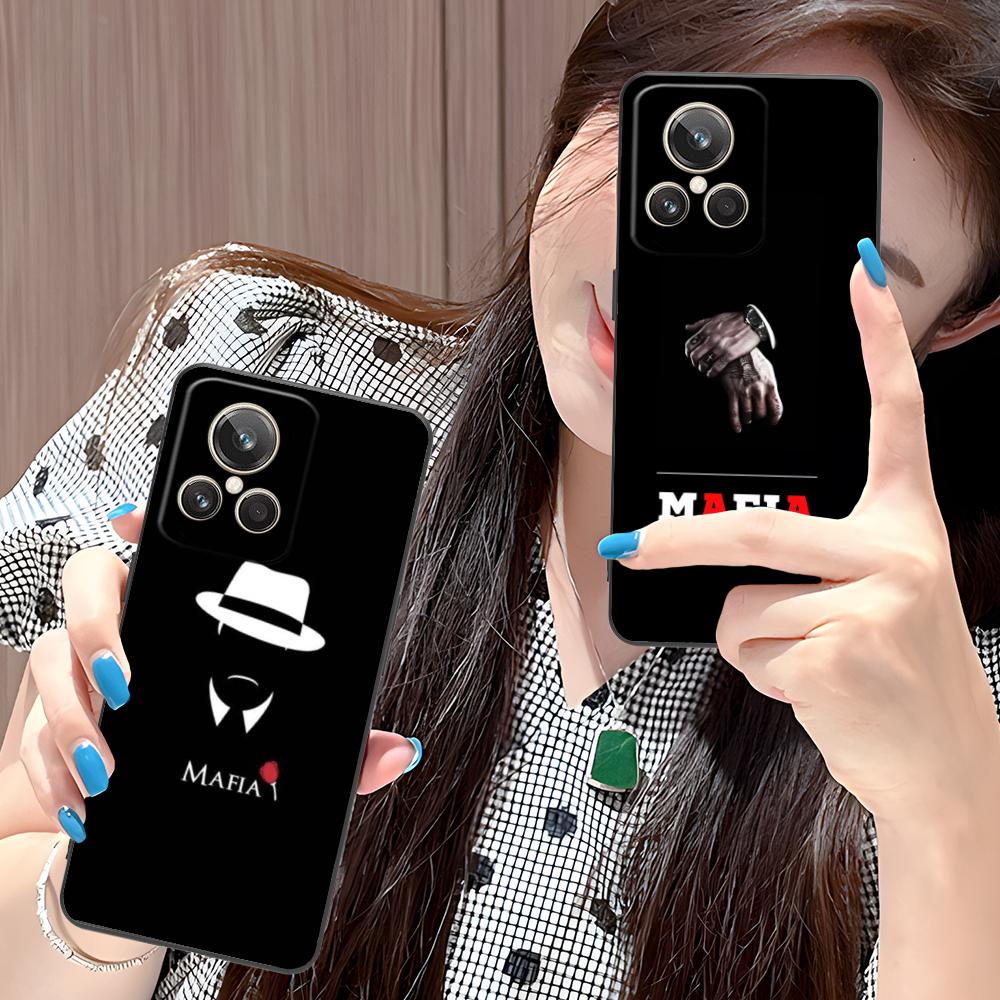 Чехол для телефона «Итальянская мафия» для Realme GT 8 Neo Pro C75 73 71 C67 65 C55 53 C35 31 C20 15 Мягкий ТПУ Ударопрочный чехол