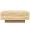  Stolik kawowy, dąb sonoma, 80x80x31 cm, płyta wiórowa