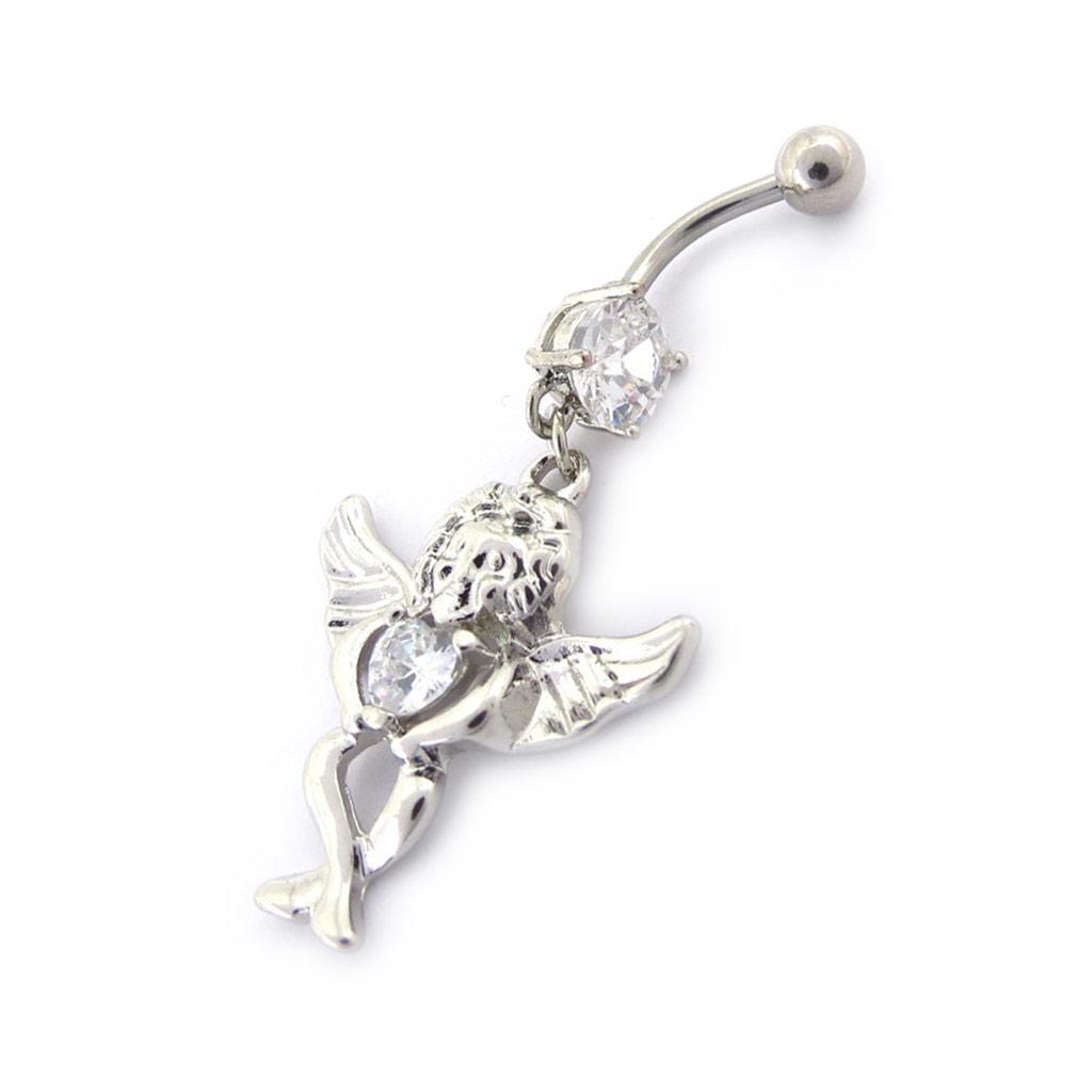 Les Trésors De Lily [K3086] - Белый пирсинг «Ангел»