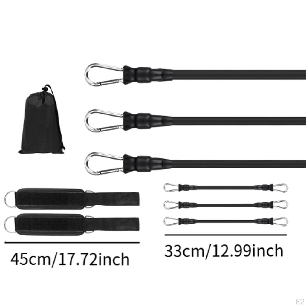 Ankle Resistance Bands with Cuffs Fitness Equipment Workout for Agility