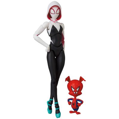 Medicom Toy MAFEX №134 СПАЙДЕР-ГВЕН Спайдер-Гвен (ГВЕН СТЕЙСИ) приблизительно. Окрашенная фигурка высотой 140 мм
