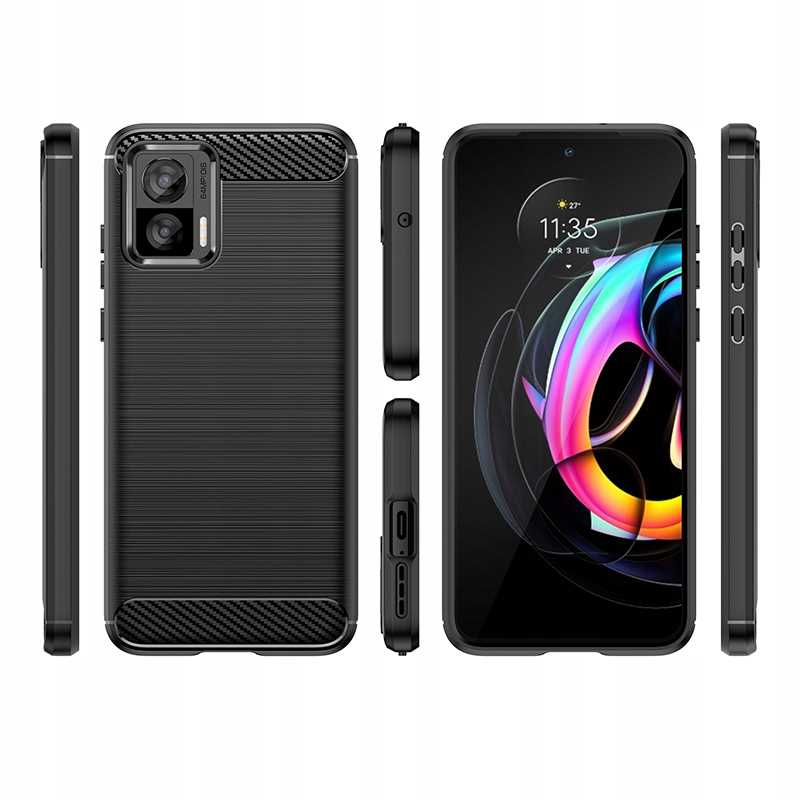 Sc Carbon Motorola Edge 30 Neo Czarny