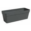 ARTEVASI Planter - Plastic - Anthracite - Rectangular - L49.9 X W20 X H18.1cm
