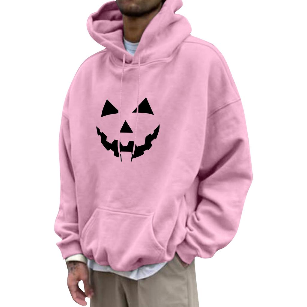 Unisex Casual Fashion Top With Drawstring Hoodie And Printed Sweatshirt