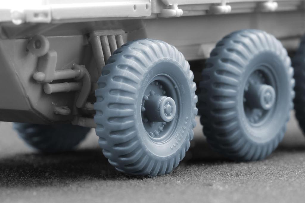 Колеса для Alvis FV622 Stalwart для модели Ace Model Parts SCXWM72004 Scale-X 1/72 Mk.2 (7 колес) Наборы, (Военная техника)