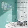 6PCS/Set Transparent Reading Stand Acrylic Tablet Laptop Stand Cute Adjustable Book Holder Desktop