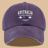 pc Australia Flag  Kangaroo Print Baseball Cap  Lightweight Breathable Adjustable Unisex Sun Hat for Unisex  Women Casual Beac