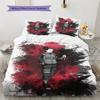 Shikamaru Nara Pattern Bedding Quilt Set  Home Decoration  Gift (1 * duvet cover + 2 * pillowcase  without core)