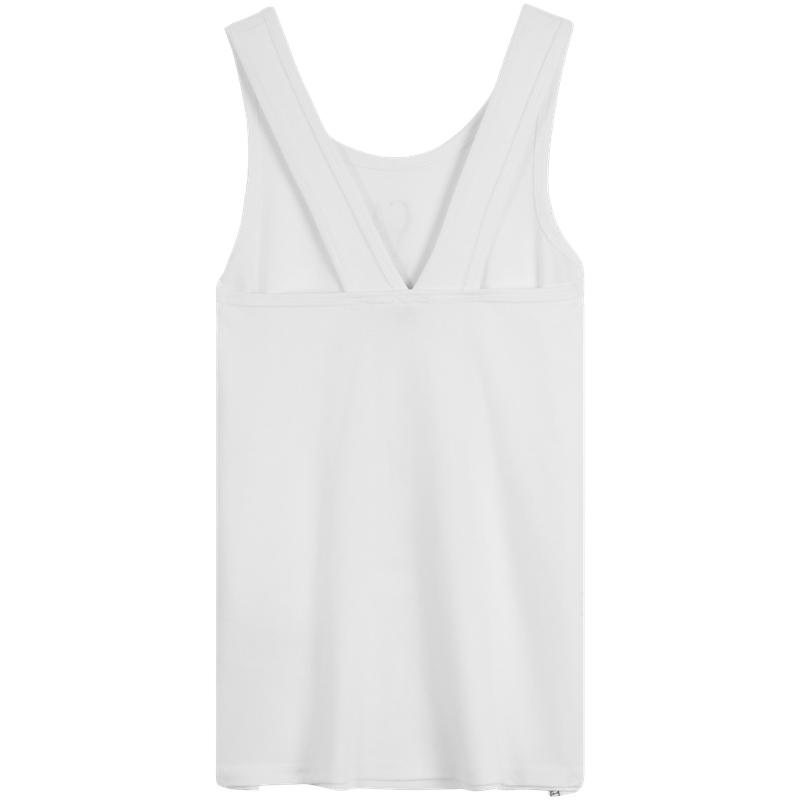 Calvin Klein Повседневный ребристый топ-майка с принтом 'Casual Babe' Женские топы 44C219G