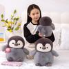 Snowflake Pattern Fish Penguin Plush Toy Stuffed Animal Kids Marine Doll Animal